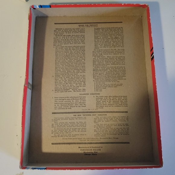 Vintage Cadaco Ellis Tripoley The Game of Kings & Queens - Picture 3 of 11